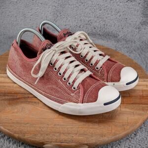 Converse Jack Purcell OX String Suede Gray 159190C Mens Size 9 Shoes